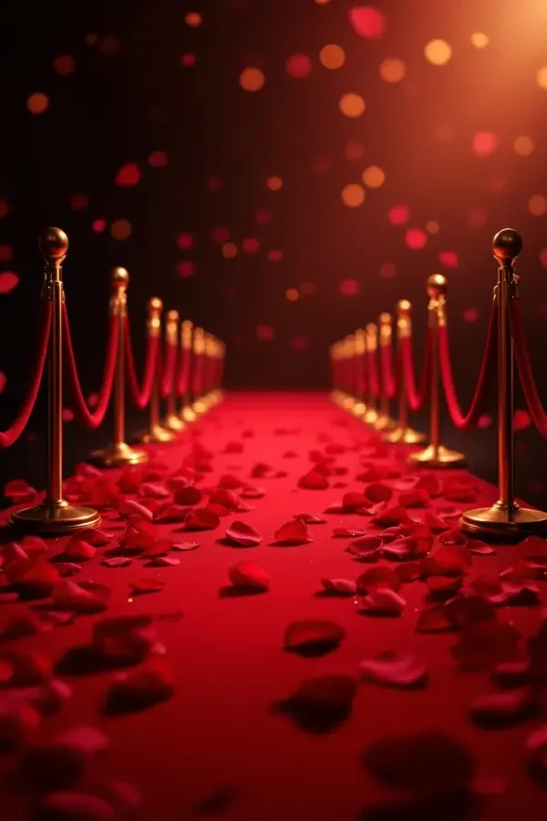 玫瑰首映 电影海报